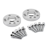 1981-1998 Volkswagen Jetta 5x100 57.1 M14 Studs Hubcentric Wheelcentric Wheel Spacers Set of 2
