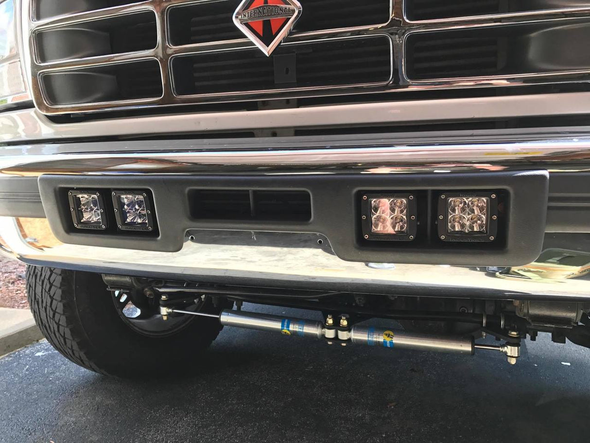 Complete Performance OBS Bumper Fog Light Brackets - 1992-1997 Ford F-Series & Bronco Complete Performance