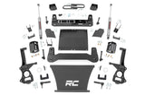 6 Inch Lift Kit Mono Leaf Rear Chevy Silverado 1500 4WD (2022-2024) Rough Country