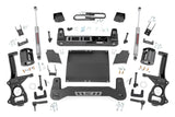 6 Inch Lift Kit Mono Leaf Rear Diesel Chevy Silverado 1500 4WD (22-24) Rough Country