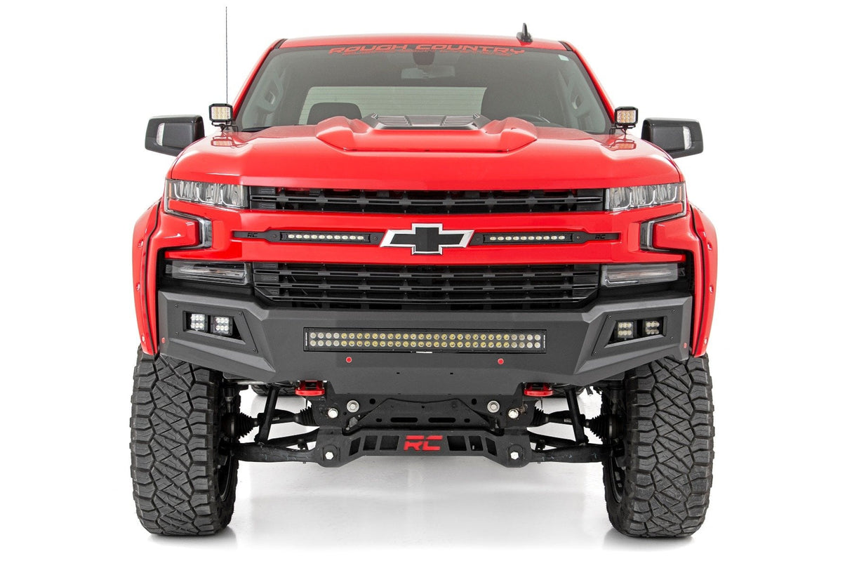 6 Inch Lift Kit Mono Leaf Rear Chevy Silverado 1500 4WD (2022-2024) Rough Country