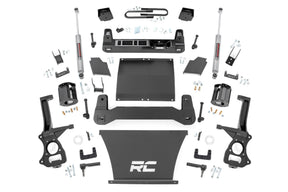 6 Inch Lift Kit Mono Leaf Rear Chevy Silverado 1500 4WD (2025-2026) Rough Country