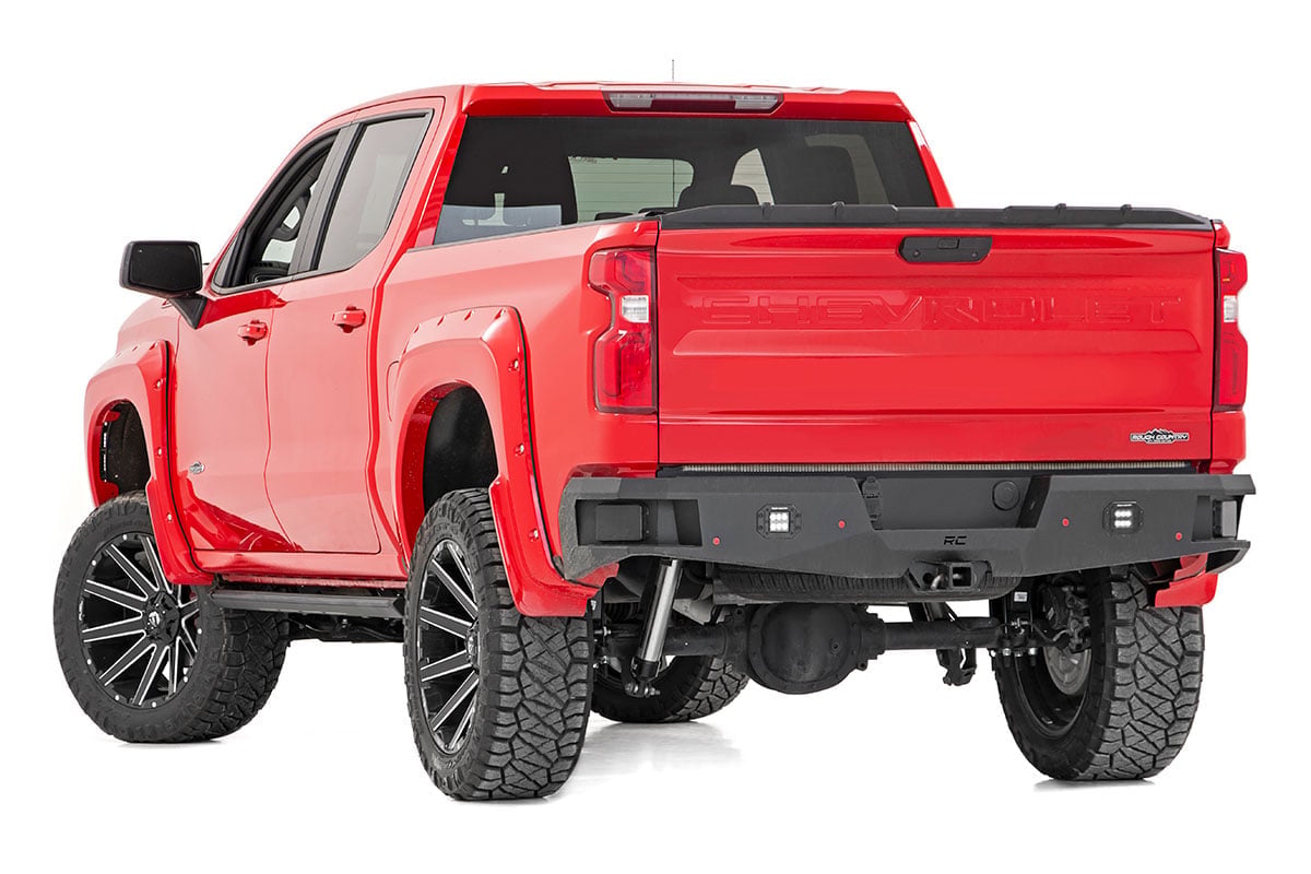 6 Inch Lift Kit Mono Leaf Rear Vertex Chevy Silverado 1500 4WD (22-24) Rough Country