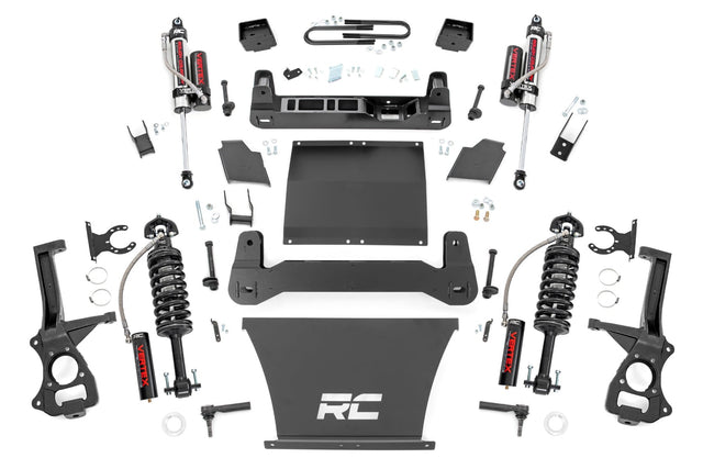 6 Inch Lift Kit Mono Leaf Rear Vertex Chevy Silverado 1500 4WD (25-26) Rough Country