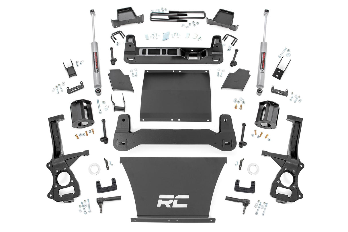 6 Inch Lift Kit Chevy Silverado 1500 4WD (2019-2024) Rough Country