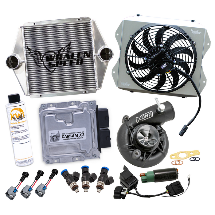 WSRD Green Turbocharger Bench Flash & MG1 ECU Unlock | 2021 Can-Am X3 Turbo RR (250-305HP)