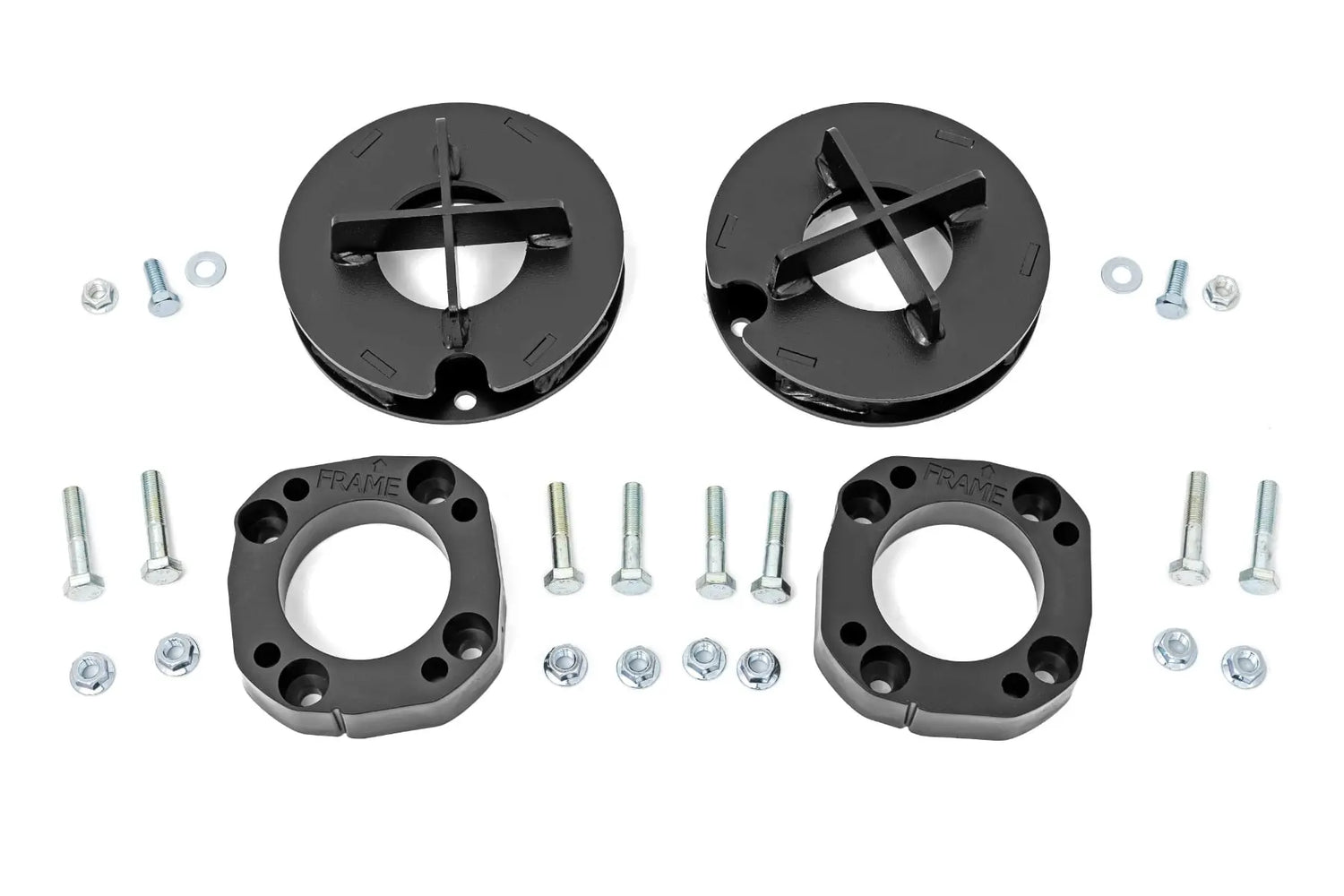 Rough Country 1.75 Inch Leveling Kit w/ Rear Spacer Toyota Tundra 2WD/4WD (2022-2026) Rough Country