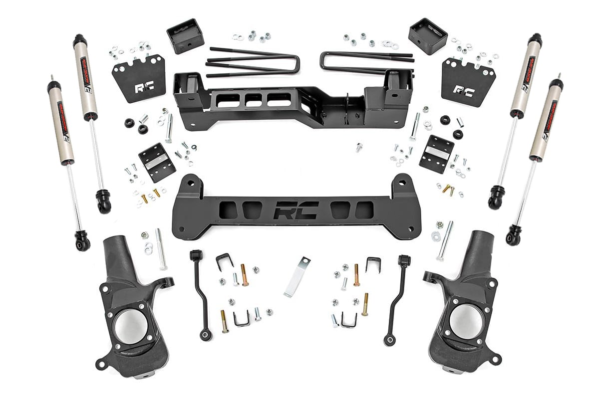 6 Inch Lift Kit V2 Silverado/Sierra 2500HD 2WD (2001-2010) Rough Country
