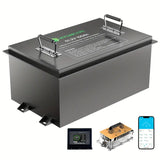 51.2V 105Ah/65Ah Golf Cart Lithium Battery, Built-in Smart 200A BMS, APP Supported, MAX 10.24 KW, 4000+ Cycles Charging, Designed For Golf Carts