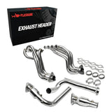 Exhaust Header for 1999-2006 Chevy Silverado/Avalanche/Suburban/Tahoe GMC Sierra/Yukon GMT800 4.8L 5.3L 6.0L V8 Engine (with EGR Valve) Flashark