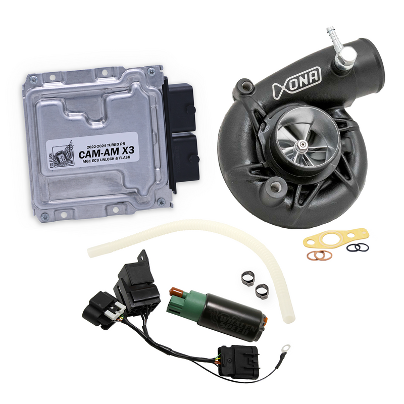 WSRD Green Turbocharger MG1 ECU Unlock & Flash | 2024-2025 Can-Am X3 Turbo RR (250-305HP)