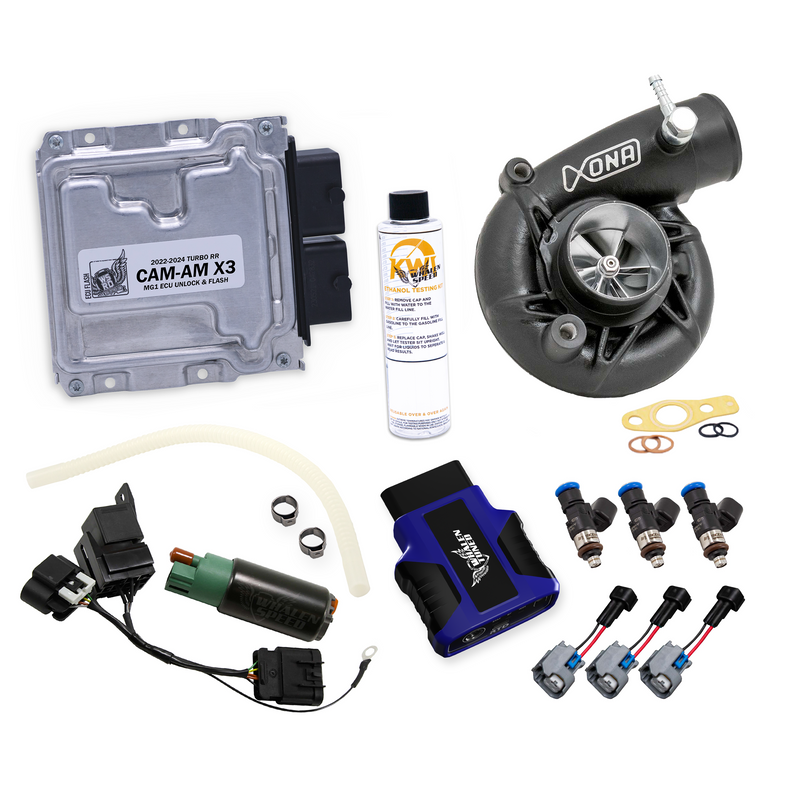 WSRD Green Turbocharger MG1 ECU Unlock & Flash | 2022-2023 Can-Am X3 Turbo RR (250-305HP)