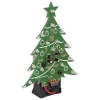 Blue LED Christmas Tree Kit – Blinking LEDs with On/Off Switch Whadda made by Yelleman