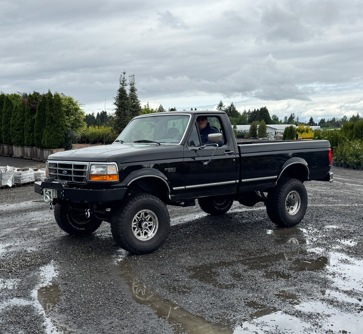 Engineered Vintage ‘GOAT' winch bumper - 1987-1997 Ford F-Series Engineered Vintage LLC