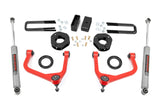 3.5 Inch Lift Kit Red GMC Sierra 1500 2WD/4WD (2019-2025) Rough Country