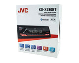 JVC KD-X280BT Single DIN Digital Media Receiver with Bluetooth JVC