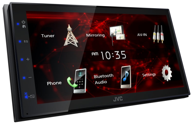 JVC KW-M180BT 6.8-Inch Digital Multimedia Receiver with Bluetooth & USB Mirroring JVC