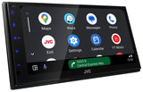 JVC KW-M690BW 6.8-Inch WSVGA Digital Multimedia Receiver with Wireless Apple Car Play & Android Auto JVC