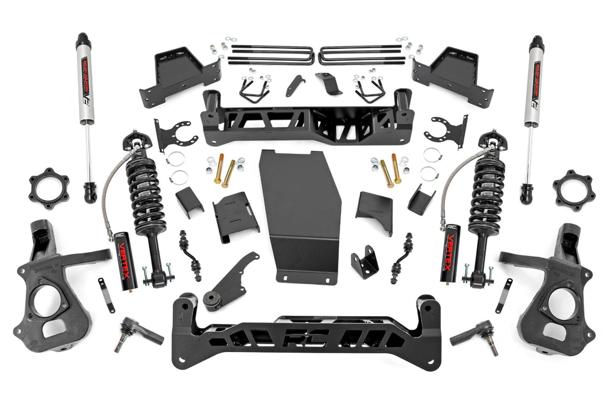 7 Inch Lift Kit Cast Steel Vertex/V2 Silverado/Sierra 1500 4WD (14-18 & Classic) Rough Country