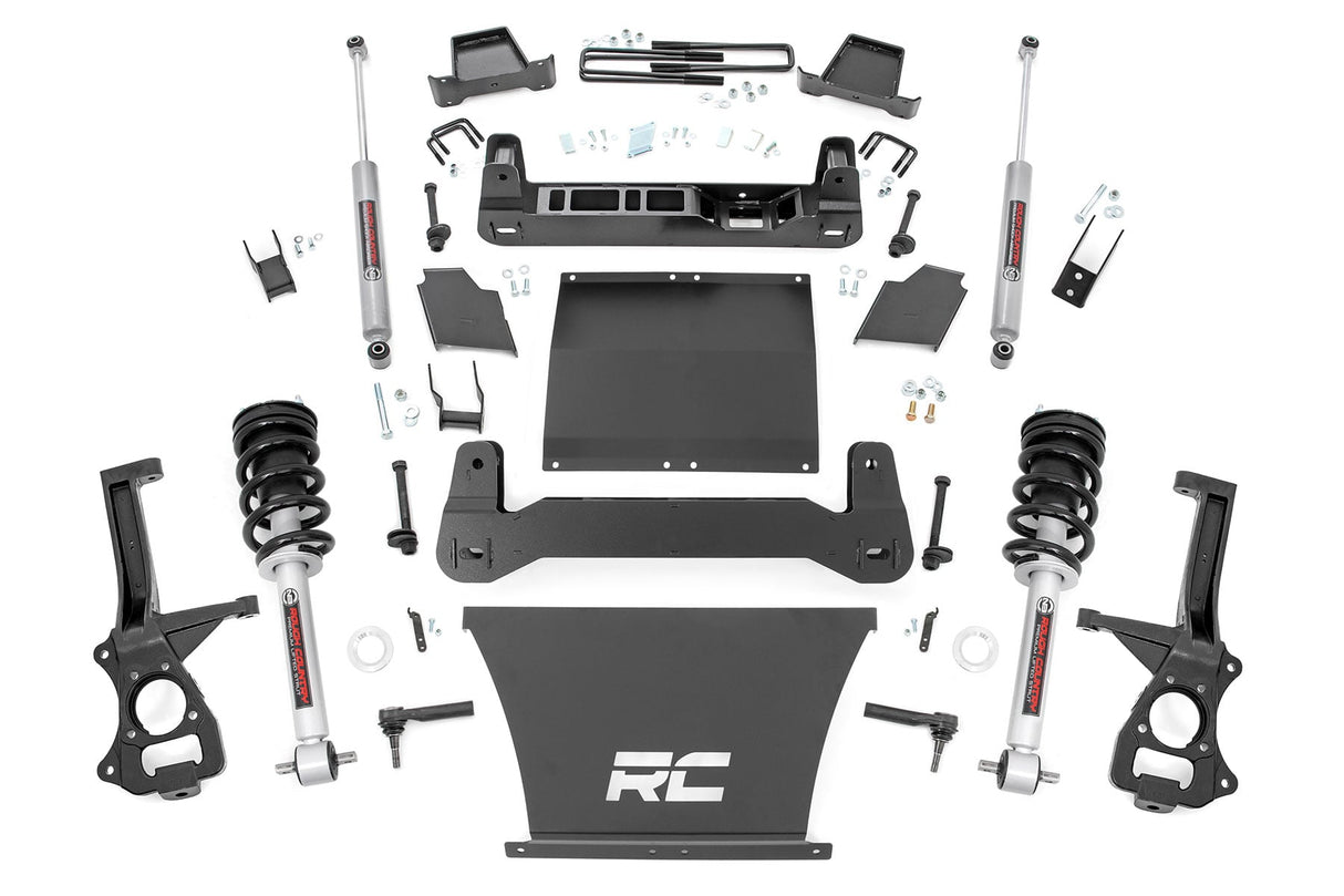 6 Inch Lift Kit N3 Struts GMC Sierra 1500 2WD/4WD (2019-2024) Rough Country
