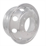 24.5x8.25 Truck Wheels Forged Aluminum Rims Both-Side Mirror Polished
