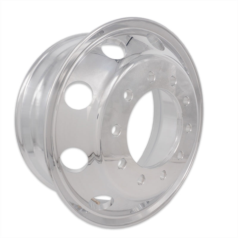 22.5x8.25 Truck Wheels 12pcs Forged Aluminum Rims $241 each BULK PRICE Both-Side Polished Mirror Hub-Piloted