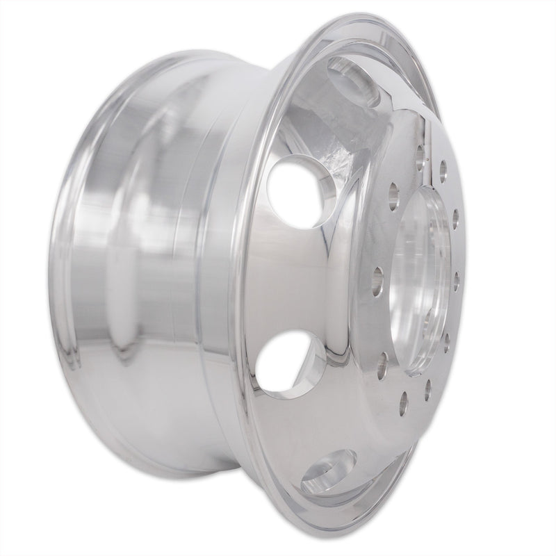 22.5x8.25 Truck Wheels 12pcs Forged Aluminum Rims $241 each BULK PRICE Both-Side Polished Mirror Hub-Piloted