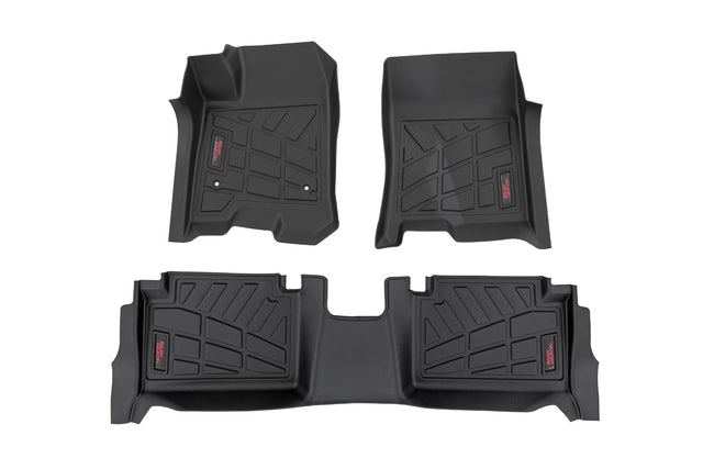 Rough Country Sure-Fit Floor Mats for Chevy GMC Canyon Colorado