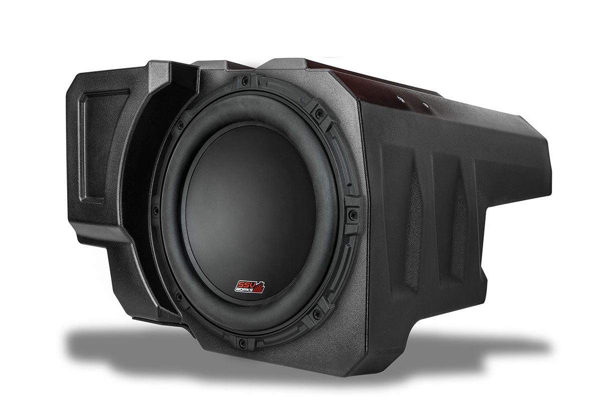 2020-2026 Polaris RZR Pro R, Pro S, Turbo R, Pro XP 4 Rear-Seat 10in Subwoofer-Enclosure