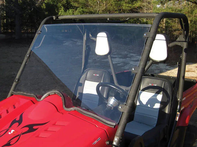 Seizmik 50-23019KIT full UV resistant polycarbonate windshield for Yamaha Rhino - main view
