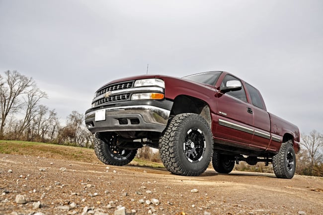 6 Inch Lift Kit V2 Shocks Silverado/Sierra 1500 2WD (99-06 & Classic) Rough Country