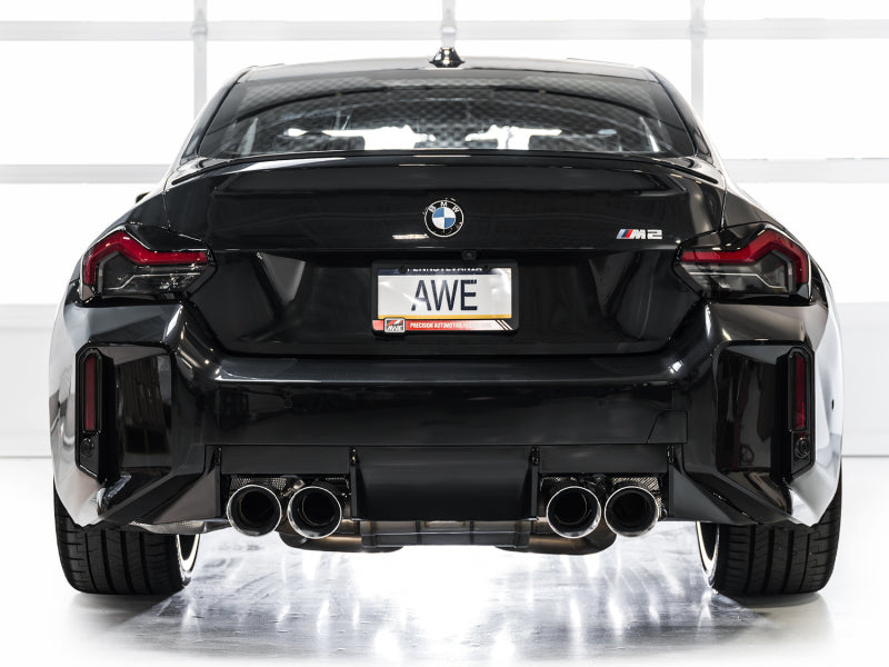 AWE Tuning 23-24 BMW G87 M2 SwitchPath Edition Exhaust - Chrome Silver Tips