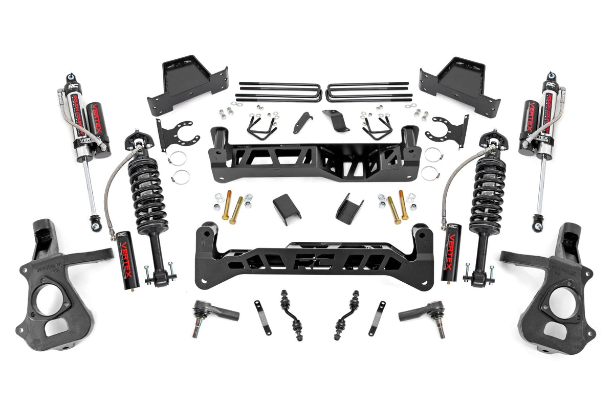 7 Inch Lift Kit Cast Steel Vertex Silverado/Sierra 1500 2WD (14-18 & Classic) Rough Country