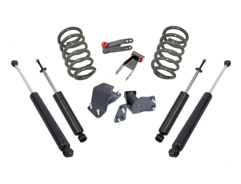 MaxTrac 88-98 GM C1500/2500 2WD V6 5/6 Lug 2in/4in Lowering Coil Kit