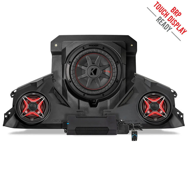 2024-2026 Can-Am® Maverick R, Phase-3 V-Spec 1400watt 3-Speaker Stereo System SSV Works