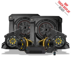 2024-2026 Can-Am® Maverick R, Phase-6 K-Spec 1400watt 6-Speaker Stereo System with Kicker Horns SSV Works