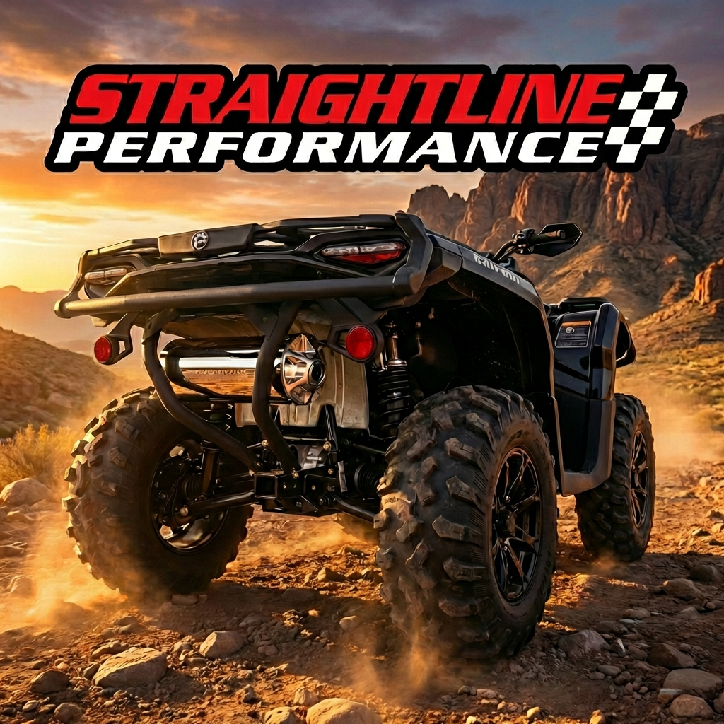 Straightline Performance Slip-On Exhaust for Can-Am Outlander 850/1000