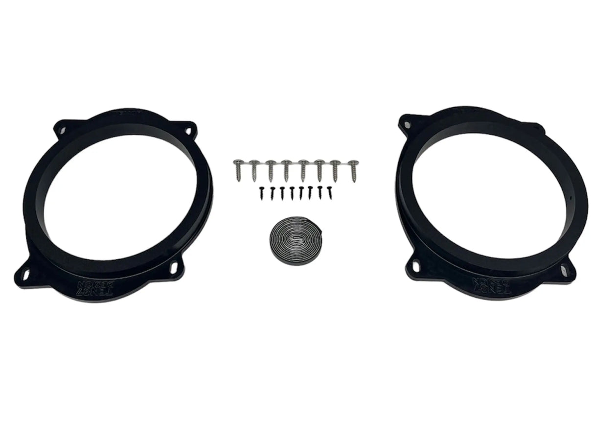 2007-2021 Toyota Tundra Speaker Adapters | 1-inch CNC-Machined HDPE Ten87 Design