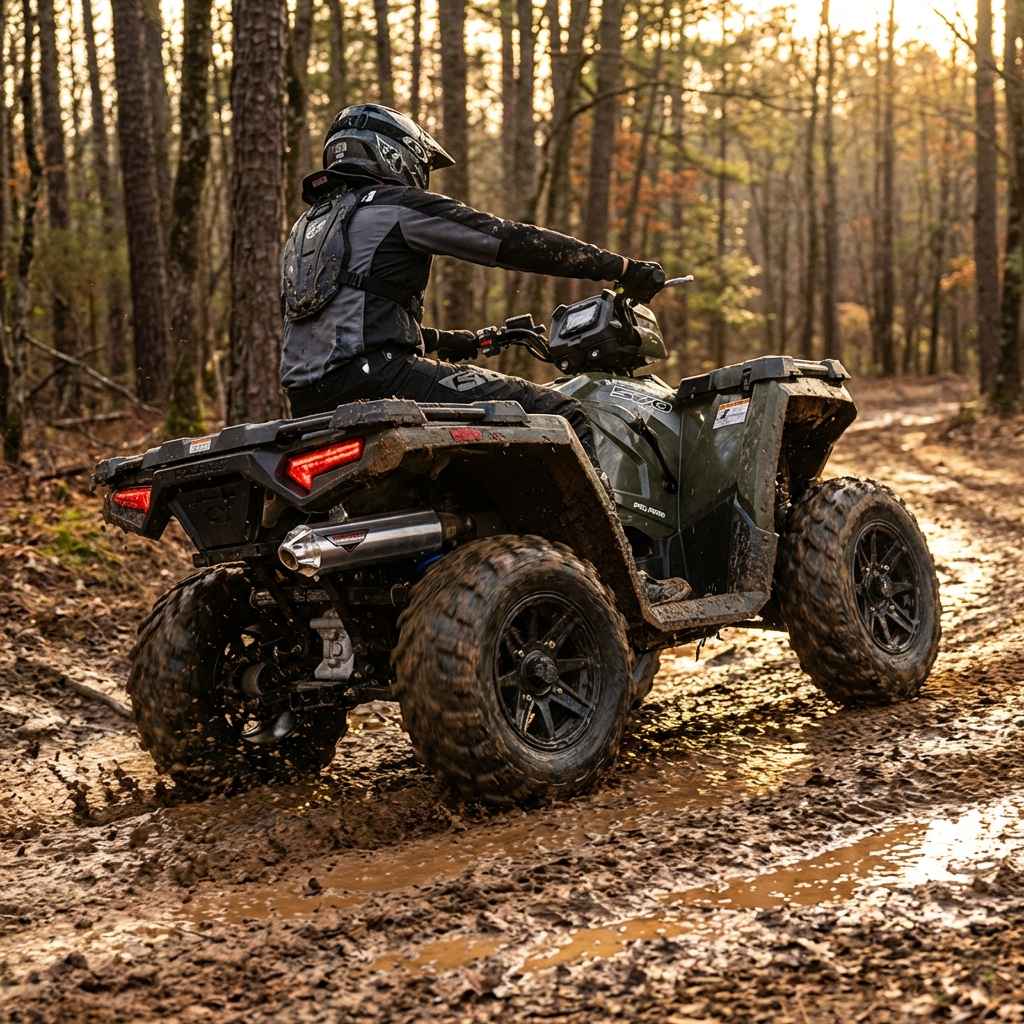 Straightline Performance Muffler for Polaris Sportsman 450/570