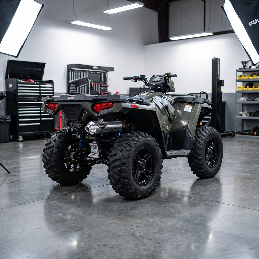 Straightline Performance Muffler for Polaris Sportsman 450/570
