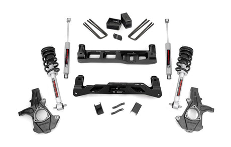 5 Inch Lift Kit Cast Steel N3 Struts Silverado/Sierra 1500 (14-17) Rough Country