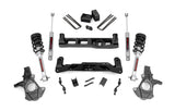 5 Inch Lift Kit Alu/Stamp Steel N3 Struts Silverado/Sierra 1500 (14-18 & Classic) Rough Country