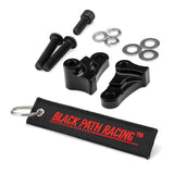 2008-2016 Harley Davidson Dyna Fat Bob Black Lowering Drop Kit