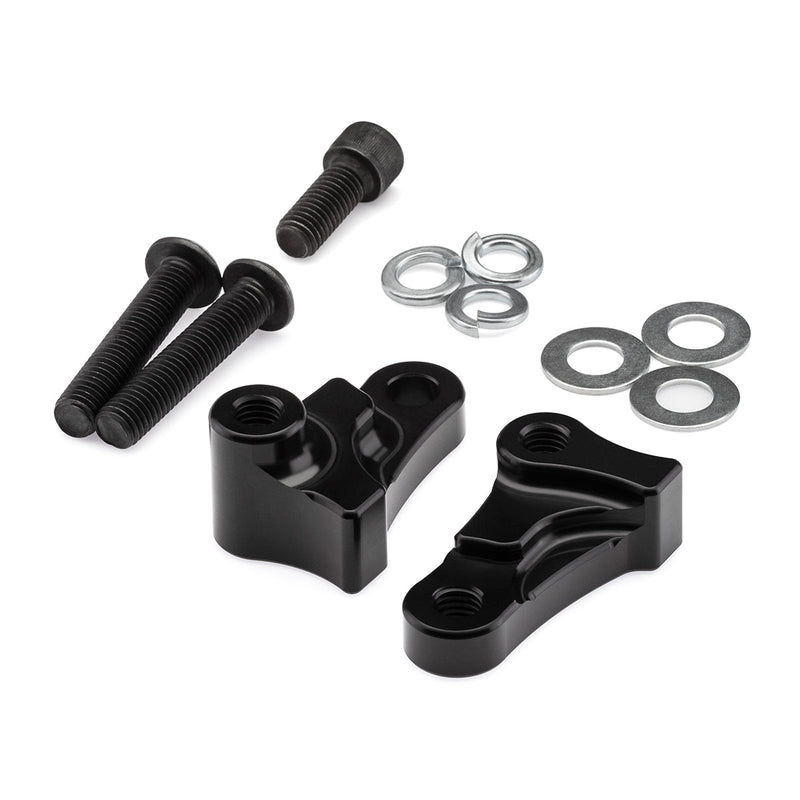 2006-2016 Harley Davidson Dyna Wide Glide Black Lowering Drop Kit