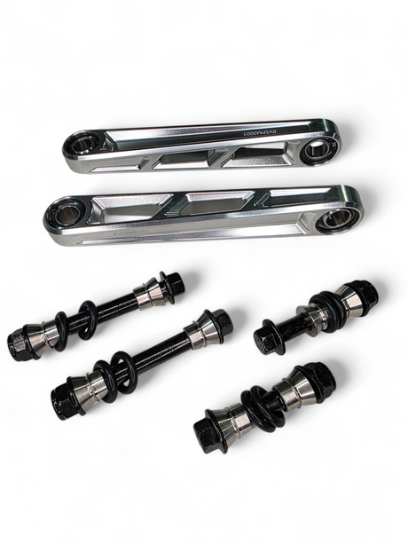 2024+ Can Am Maverick R Front Sway Bar Links Anodized (Clear) www.elektricoffroad.com