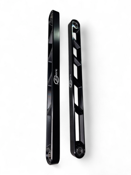 2024+ Can Am Maverick R Rear Sway Bar Links Anodized Black www.elektricoffroad.com