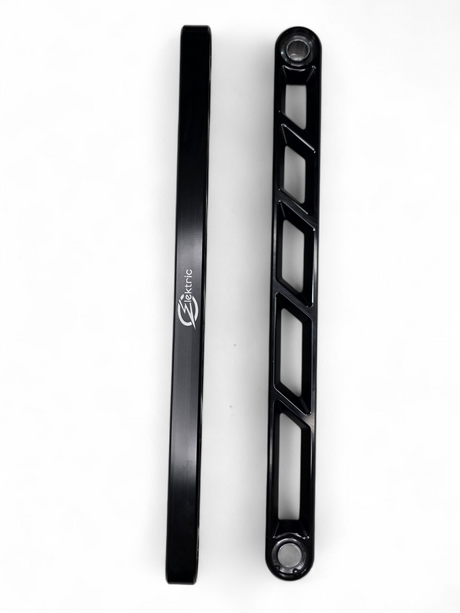 2024+ Can Am Maverick R Rear Sway Bar Links Anodized Black www.elektricoffroad.com