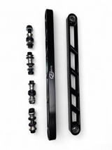 2024+ Can Am Maverick R Rear Sway Bar Links Anodized Black www.elektricoffroad.com