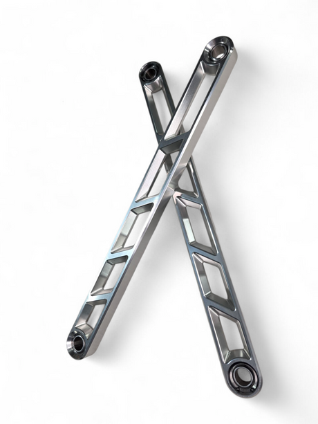 2024+ Can Am Maverick R Rear Sway Bar Links Anodized Clear www.elektricoffroad.com