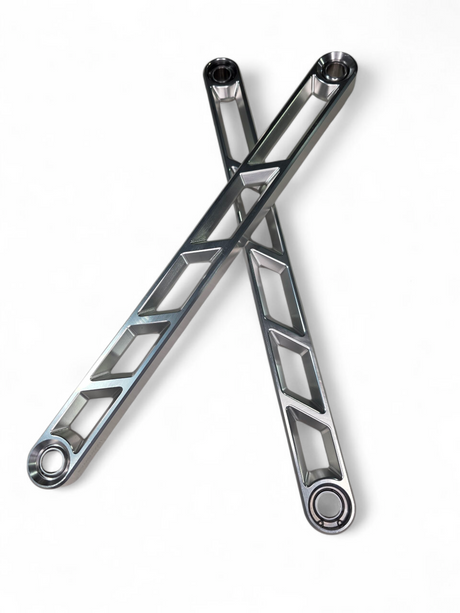 2024+ Can Am Maverick R Rear Sway Bar Links Anodized Clear www.elektricoffroad.com
